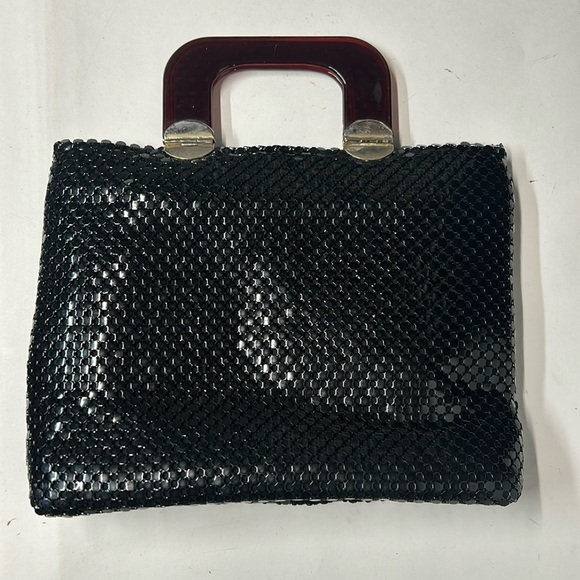 Vintage Black Metal Bag - Picture 1 of 6